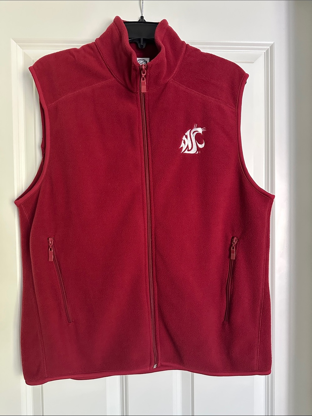 WSU Men’s fleece vest